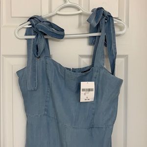 NEW W/TAGS Denim Jumper - Forever21